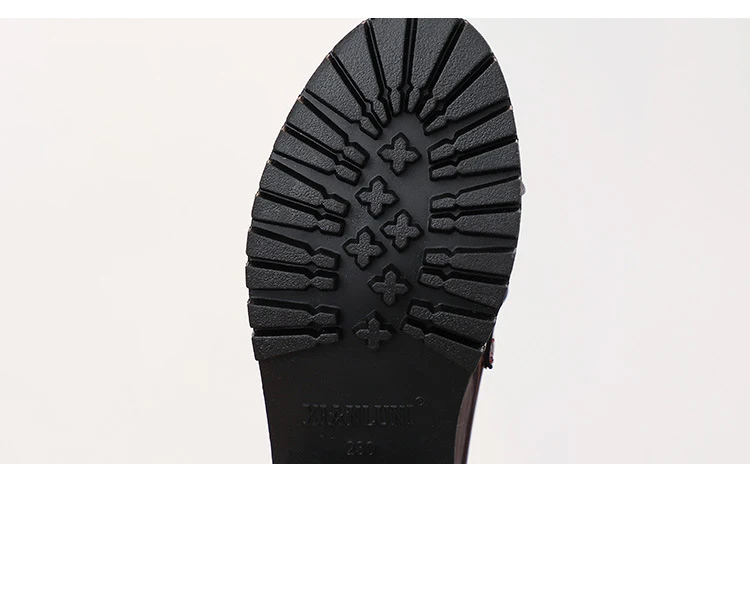 Slip On PU Women Loafers Fashion England Summer Women Flats Non-slip Retro Heels Casual Wedge Ladies Leather shoes New VT215 (3)