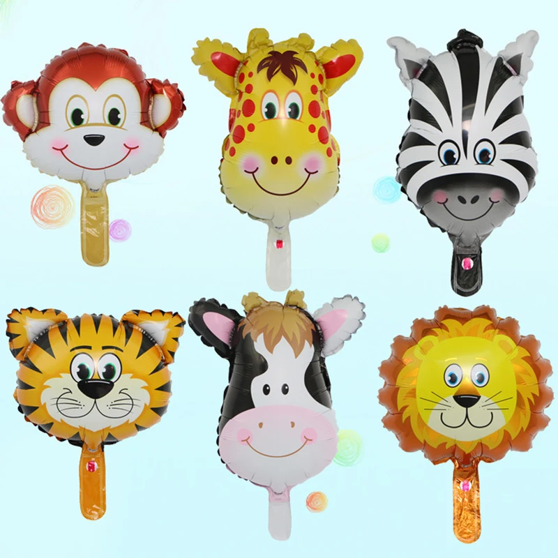 6pcs/lot mini animal head Foil Balloons inflatable air balloon happy birthday party decorations kids baby shower party supplies
6pcs/lot mini animal head Foil Balloons inflatable air balloon happy birthday party decorations kids baby shower party supplies