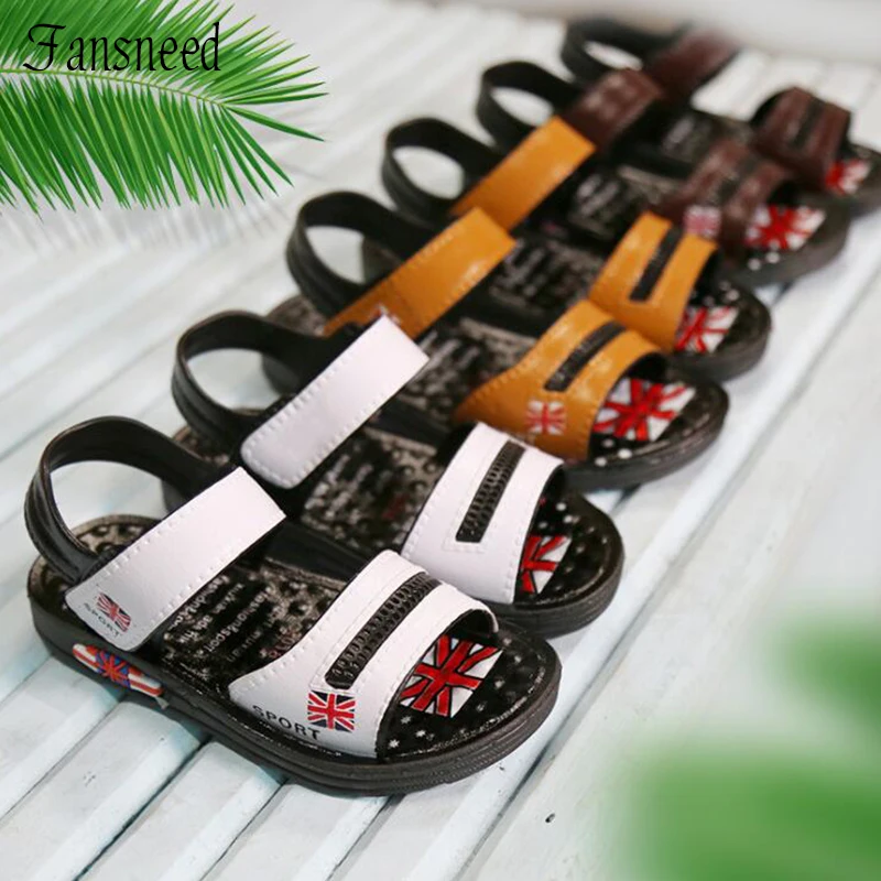 2018 summer new children's sandals Hook&Loop beach shoes small boys leather shoes children's sandals
2018 summer new children's sandals Hook&Loop beach shoes small boys leather shoes children's sandals
