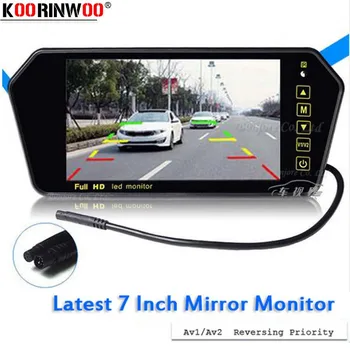 Koorinwoo Car 7 TFT LCD Monitor Mirror for DVD/Reverse camera Colorful Video Rearview Screen Vehicle Display Parking Assistance
Koorinwoo Car 7 TFT LCD Monitor Mirror for DVD/Reverse camera Colorful Video Rearview Screen Vehicle Display Parking Assistance