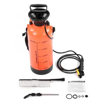 8L Portable Manual Pressure Sprayer with Nozzle and Brush for Home Gardening Vehicle Washing
8L Portable Manual Pressure Sprayer with Nozzle and Brush for Home Gardening Vehicle Washing