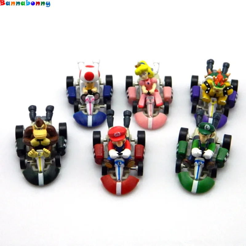 6 PCS/Lot Super Mario Mini Kart Pull Back Cars Luigi Toad Bowser Koopa Donkey Kong Princess Peach Cars Figure Toys for Kids
6 PCS/Lot Super Mario Mini Kart Pull Back Cars Luigi Toad Bowser Koopa Donkey Kong Princess Peach Cars Figure Toys for Kids