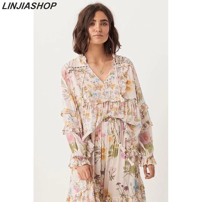 Boho rayon summer 2 piece set loose puff long sleeve print blouse and skirt with elastic straps easy fit holiday style vestidos
Boho rayon summer 2 piece set loose puff long sleeve print blouse and skirt with elastic straps easy fit holiday style vestidos