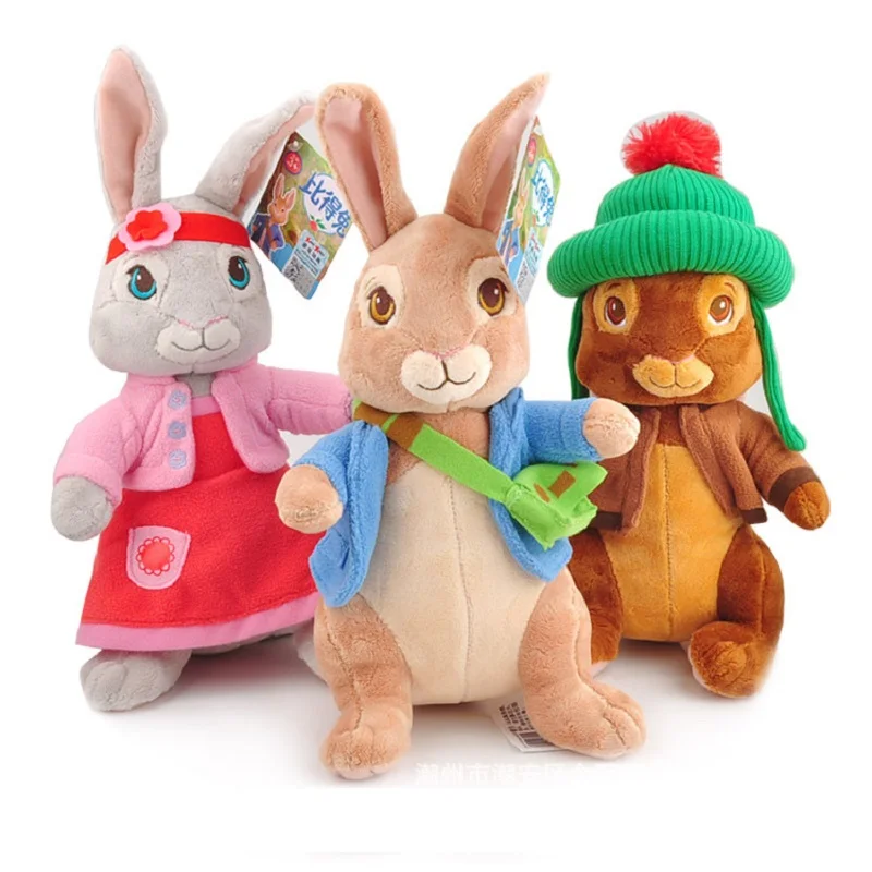 3Pcs/Lot Movie Peter Rabbit Plush Stuffed Toy For Children Gift Rabbit Sleeping Baby Toy Kawaii Gifts S560
3Pcs/Lot Movie Peter Rabbit Plush Stuffed Toy For Children Gift Rabbit Sleeping Baby Toy Kawaii Gifts S560