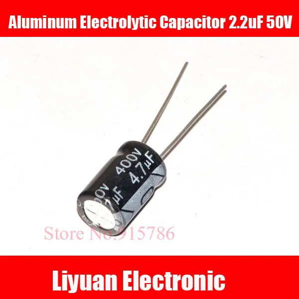 20pcs 4.7UF 400V Electrolytic Capacitor 400V 4.7UF Aluminum Electrolytic Capacitor 8X12mm 400V/4.7UF
20pcs 4.7UF 400V Electrolytic Capacitor 400V 4.7UF Aluminum Electrolytic Capacitor 8X12mm 400V/4.7UF
