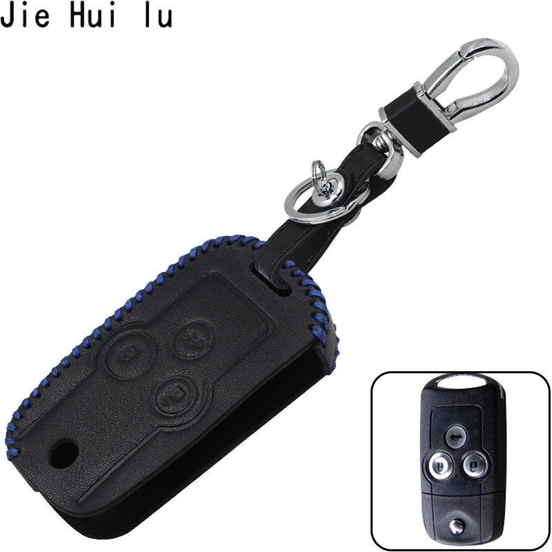 Car Key Case Real Leather Flip Remote Shell Cover Keychain Key Bag for Jade CR-V CRV Civic Accord Crider Acura RSX
Car Key Case Real Leather Flip Remote Shell Cover Keychain Key Bag for Jade CR-V CRV Civic Accord Crider Acura RSX