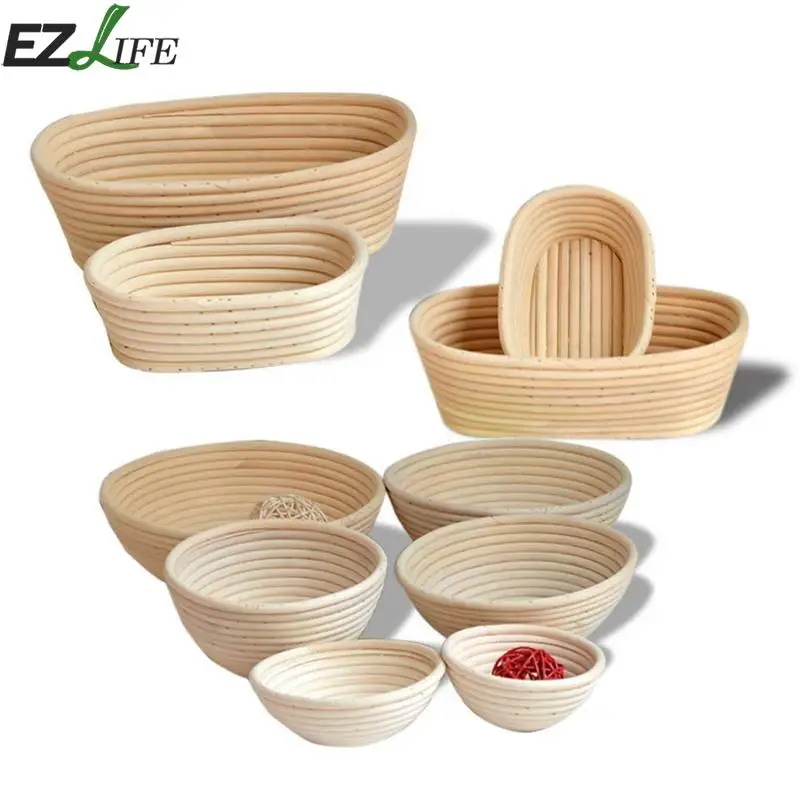 Various Proofing Proving Basket Fermentation Rattan Basket Country Bread Dough Brotform Proofing Proving Baskets CHW0949
Various Proofing Proving Basket Fermentation Rattan Basket Country Bread Dough Brotform Proofing Proving Baskets CHW0949