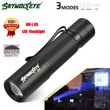 3 Modes Q5 LED Flashlight Zoomble Mini Torch Light Lamp torch AA 14500 powerful led flashlight lanterna led bike #4A30
3 Modes Q5 LED Flashlight Zoomble Mini Torch Light Lamp torch AA 14500 powerful led flashlight lanterna led bike #4A30