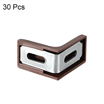 Uxcell 30pcs/20pcs 29x29x18mm Metal Plastic L Shaped Angle Bracket Shelf Corner Brace Plate Brown White for Cabinet Shelf
Uxcell 30pcs/20pcs 29x29x18mm Metal Plastic L Shaped Angle Bracket Shelf Corner Brace Plate Brown White for Cabinet Shelf