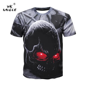 YK UNCLE Brand 3D Skull T shirts Men HOT SALE Summer Fashion Mens Hip Hop 3D Printed T shirt Men Clothes T-shirt Plus Size
YK UNCLE Brand 3D Skull T shirts Men HOT SALE Summer Fashion Mens Hip Hop 3D Printed T shirt Men Clothes T-shirt Plus Size