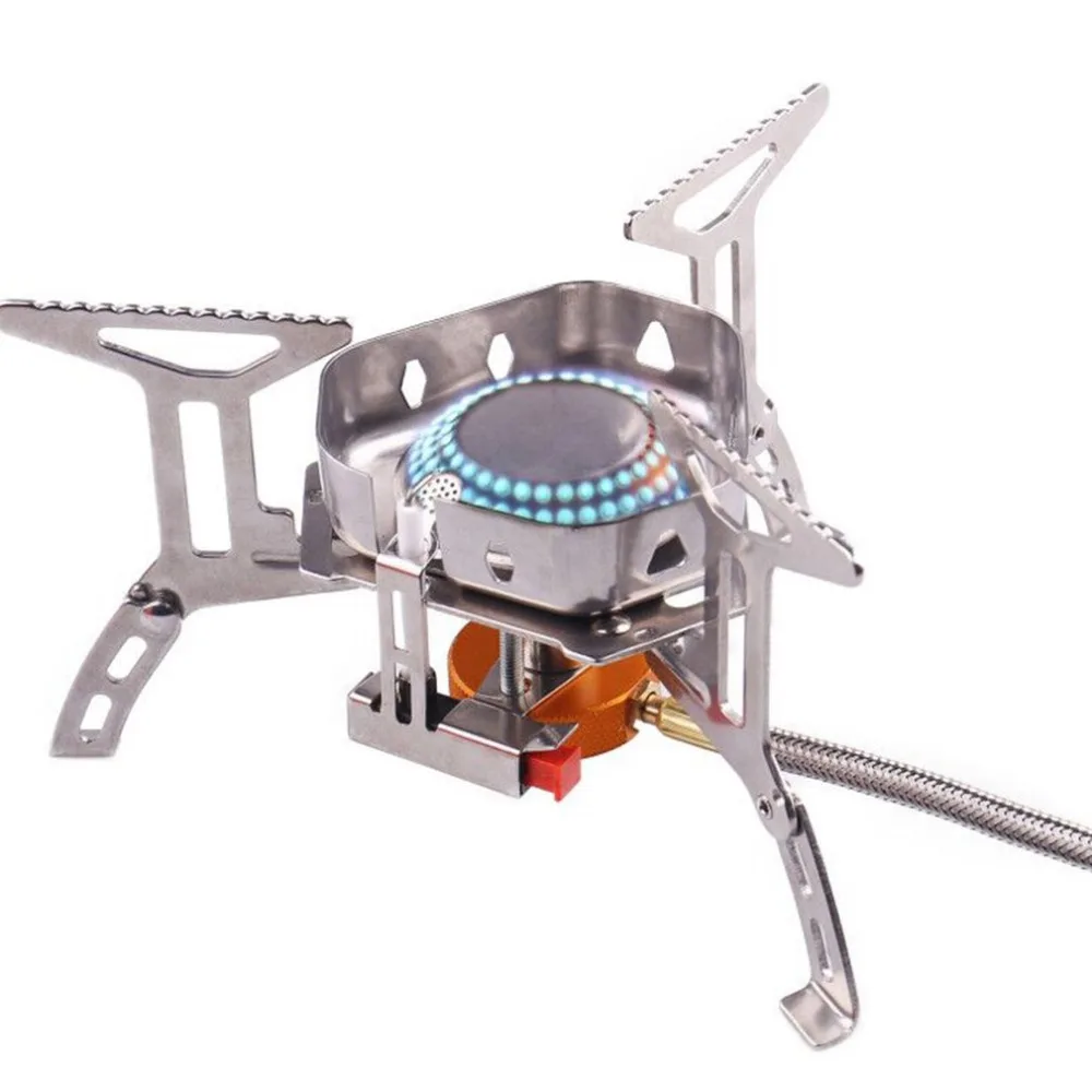 Portable Outdoor Gas Stove Folding Hiking Picnic Stove With Wind Cover Universal Camping Stove Split Burners Drop Shipping
Portable Outdoor Gas Stove Folding Hiking Picnic Stove With Wind Cover Universal Camping Stove Split Burners Drop Shipping