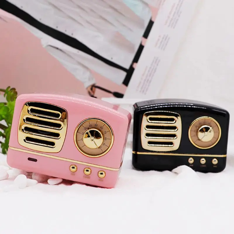Retro Wireless Vintage Portable Bluetooth Stereo Speaker Enhanced Bass USB TF Card Slot Handsfree Calling
Retro Wireless Vintage Portable Bluetooth Stereo Speaker Enhanced Bass USB TF Card Slot Handsfree Calling