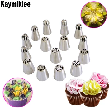 KAYMIKLEE 15PCS/SET Icing Piping Nozzles Piping Icing Cake Pastry Tips Stainless Steel Nozzles Cake Decorating Tools CS025
KAYMIKLEE 15PCS/SET Icing Piping Nozzles Piping Icing Cake Pastry Tips Stainless Steel Nozzles Cake Decorating Tools CS025