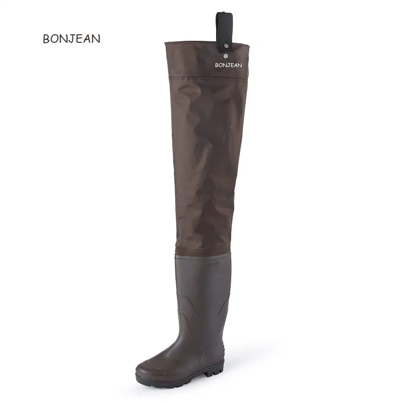 Hip Wader, Lightweight Hip Boot for Men and Women PVC/Nylon Fishing Hunting Chest Waders(Green and Brown)
Hip Wader, Lightweight Hip Boot for Men and Women PVC/Nylon Fishing Hunting Chest Waders(Green and Brown)