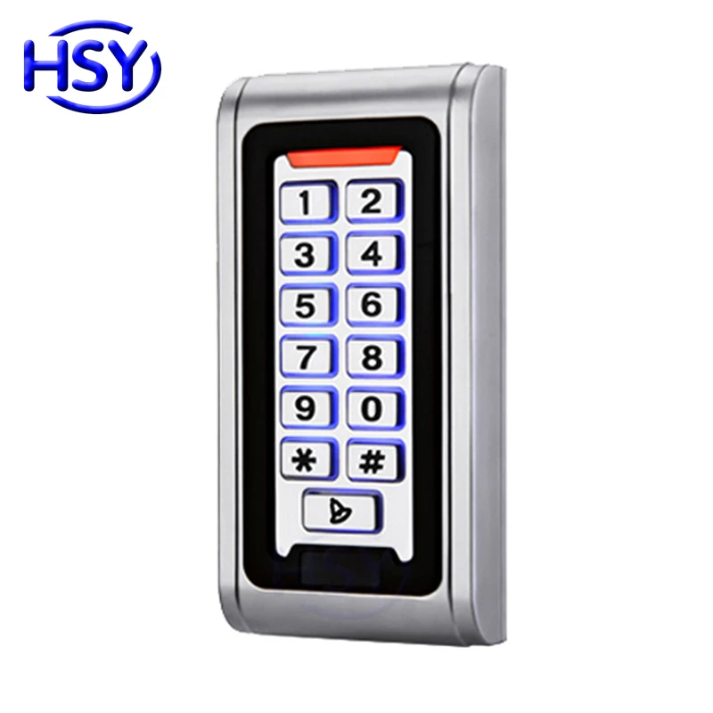 HSY клавиатура с подсветкой IP68 Водонепроницаемая RFID бесконтактная EM карта дверная