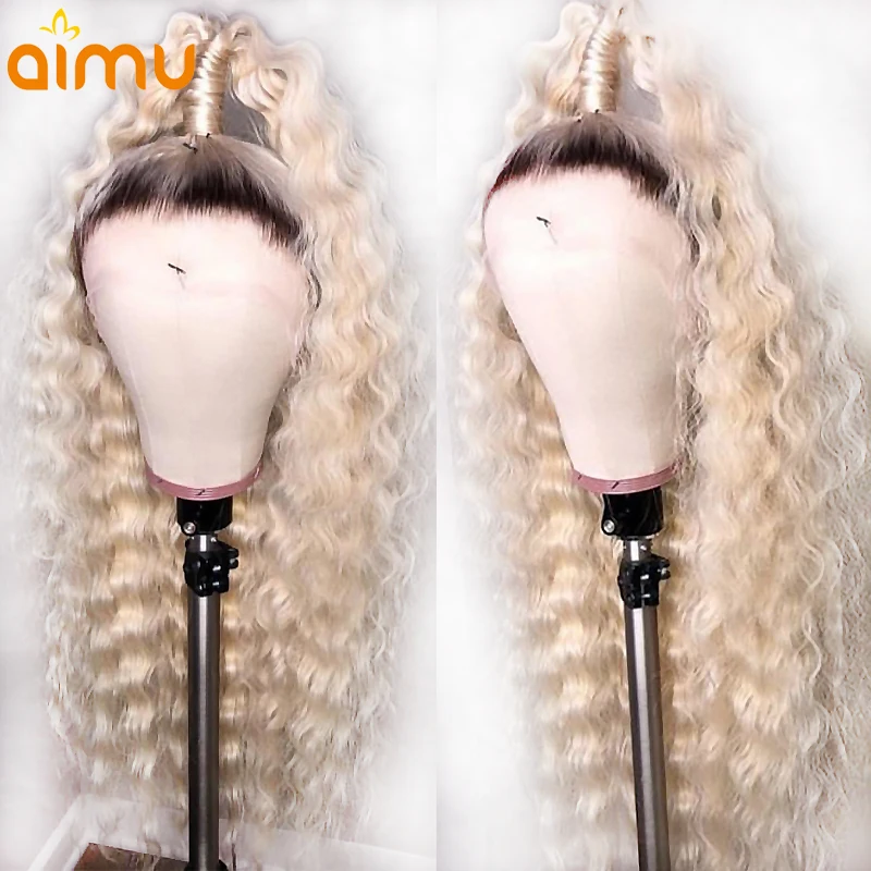 Platinum Blonde Ombre 1B 613 Transparent Lace Front Deep Wave 100% Real Human Hair Wig Blond Remy Brazilian Invisible PrePlucked
Platinum Blonde Ombre 1B 613 Transparent Lace Front Deep Wave 100% Real Human Hair Wig Blond Remy Brazilian Invisible PrePlucked