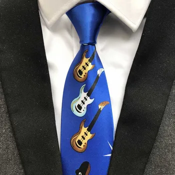 Fashion Unique Design Polyester Guitar Ties 9cm Classic Artisit Necktie Gentlemen Woven Gravatas for Men
Fashion Unique Design Polyester Guitar Ties 9cm Classic Artisit Necktie Gentlemen Woven Gravatas for Men