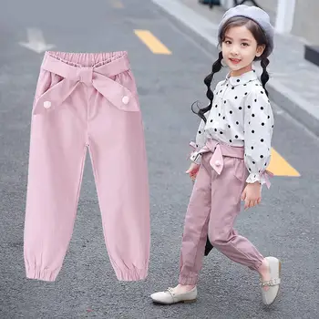 2019 New Spring Autumn Teen Girls Cotton Loose Pants Kids Girl Solid Elastic Leggings Children Clothes Full-length Trousers L303
2019 New Spring Autumn Teen Girls Cotton Loose Pants Kids Girl Solid Elastic Leggings Children Clothes Full-length Trousers L303