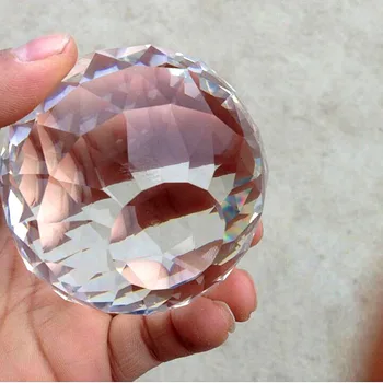 1pcs 70mm Transparent Crystal Faceted Ball Glass Paperweight Fengshui Crafts Natural Stones&Minerals Home Hotel DIY Decoration
1pcs 70mm Transparent Crystal Faceted Ball Glass Paperweight Fengshui Crafts Natural Stones&Minerals Home Hotel DIY Decoration