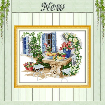 The Beautiful Garden scenery Leisure time,11CT printed on canvas DMC 14CT Cross Stitch kits,needlework embroidery Set,Home Decor
The Beautiful Garden scenery Leisure time,11CT printed on canvas DMC 14CT Cross Stitch kits,needlework embroidery Set,Home Decor
