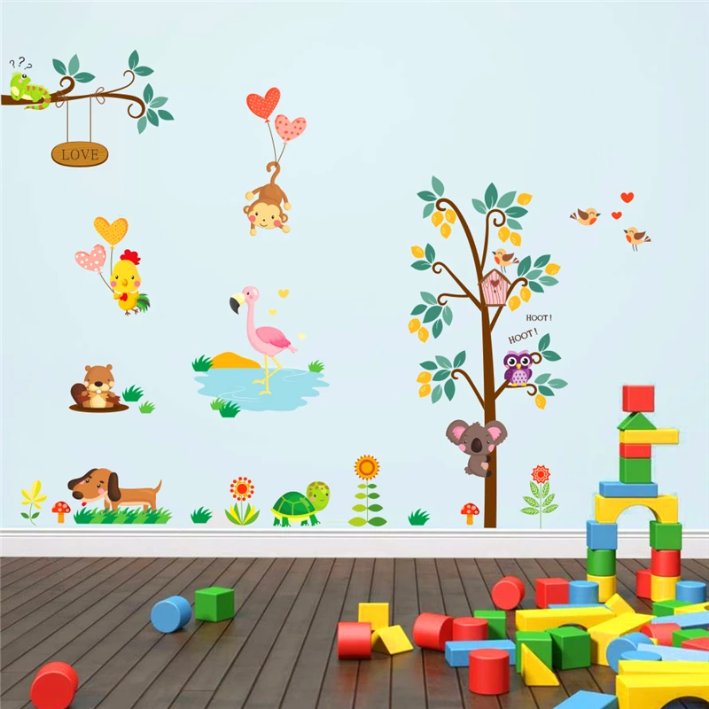 forest wild owl monkey turtle tree wall stickers for kids rooms decor cartoon animals wall decals art pvc posters diy mural
forest wild owl monkey turtle tree wall stickers for kids rooms decor cartoon animals wall decals art pvc posters diy mural