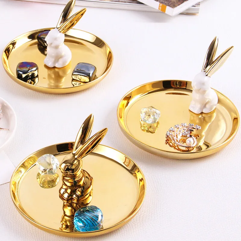 Ceramic Rabbit Jewelry Plate Decoration Ornament Storage Tray Home Accessories Home Decoration Accessories for Living Room
Ceramic Rabbit Jewelry Plate Decoration Ornament Storage Tray Home Accessories Home Decoration Accessories for Living Room