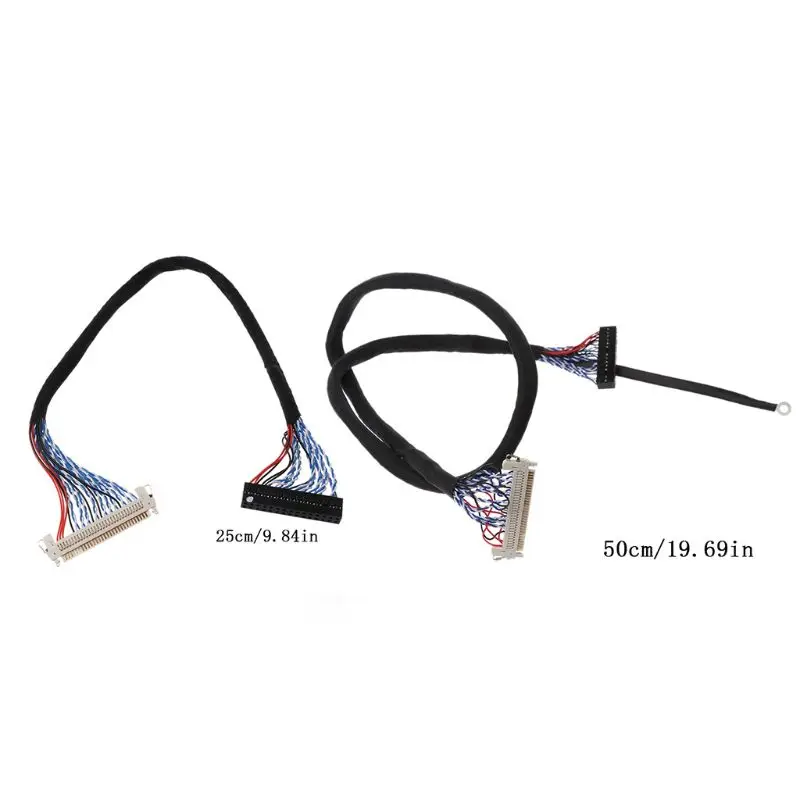 Hooks LVDS Cable D8 FIX-30P-D8 FIX 30 Double Pins 2ch 8bit 1.0mm Pitch 250mm 500mm 17-21inch LCD Display Panel Screen Controller
Hooks LVDS Cable D8 FIX-30P-D8 FIX 30 Double Pins 2ch 8bit 1.0mm Pitch 250mm 500mm 17-21inch LCD Display Panel Screen Controller