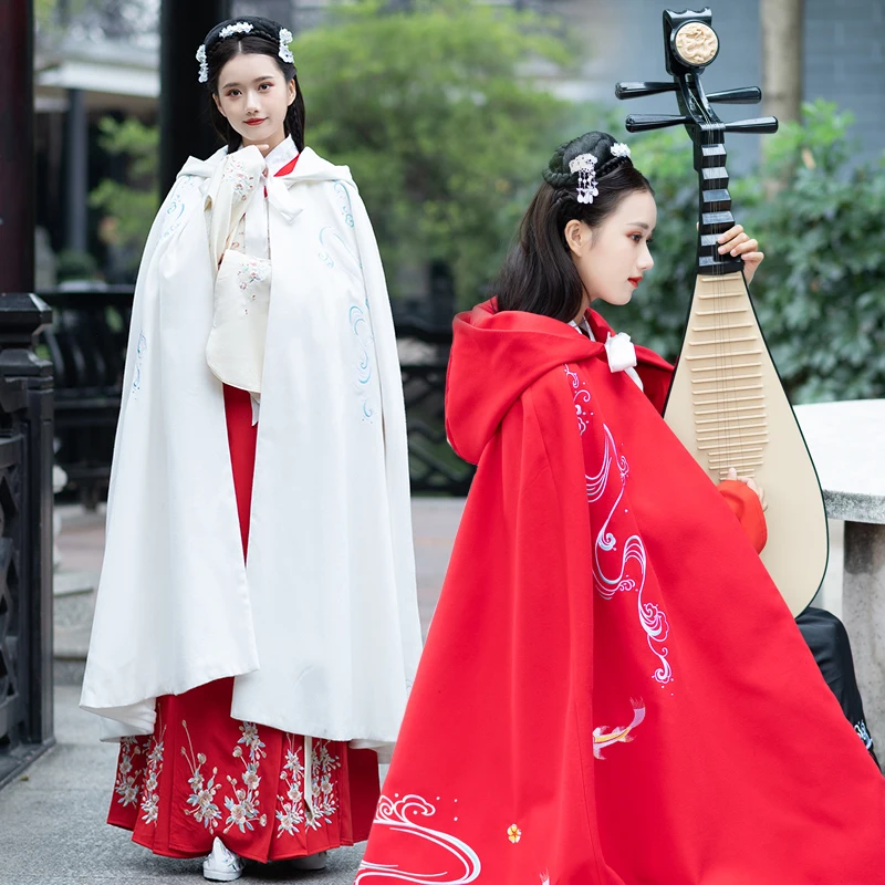 Women/Female Autumn And Winter Hanfu Cloak Chinese Style Cloak 3 Color Chinese Traditional And Ancient Performance Coat DQL370
Women/Female Autumn And Winter Hanfu Cloak Chinese Style Cloak 3 Color Chinese Traditional And Ancient Performance Coat DQL370