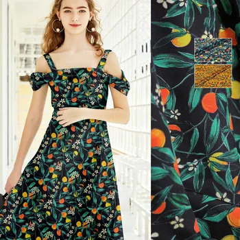 Fruit printed natural silk crepe de Chine 140cm width 16mm spray painted silk fabric for dress silkworm silk clothing fabric
Fruit printed natural silk crepe de Chine 140cm width 16mm spray painted silk fabric for dress silkworm silk clothing fabric