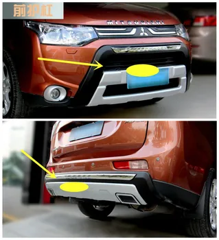 BUMPER GUARD For Mitsubishi Outlander 2013 2014 2015 Front & Rear High Quality Auto BUMPER Plates
BUMPER GUARD For Mitsubishi Outlander 2013 2014 2015 Front & Rear High Quality Auto BUMPER Plates
