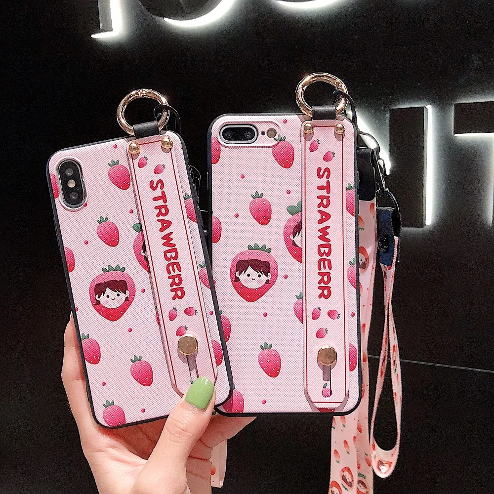 Pink Girl Strawberry Case For Huawei Mate 20 P20 P30 Pro Lite Nova 3 3i 4 Lanyard Kickstand Cover For Huawei Honor 8X 10 V20 P30
Pink Girl Strawberry Case For Huawei Mate 20 P20 P30 Pro Lite Nova 3 3i 4 Lanyard Kickstand Cover For Huawei Honor 8X 10 V20 P30
