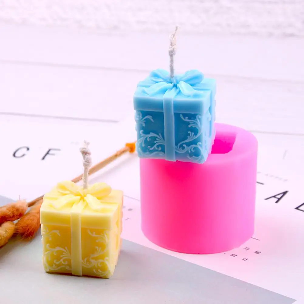3D Candle Silicone Mold Christmas Gift Box Shape DIY Soap Aroma Candle Mold Craft Tool Cake Chocolate Clay Crafts Art Mold
3D Candle Silicone Mold Christmas Gift Box Shape DIY Soap Aroma Candle Mold Craft Tool Cake Chocolate Clay Crafts Art Mold