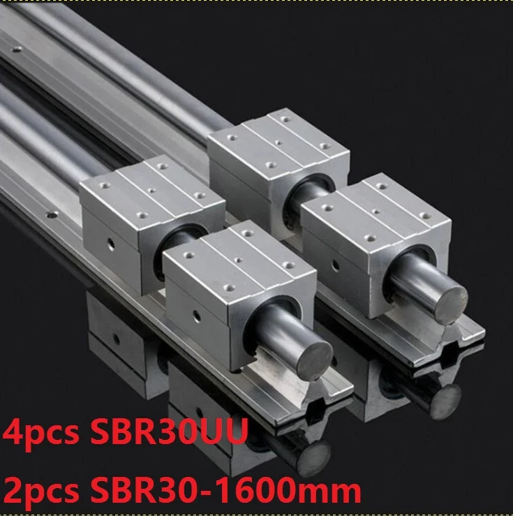 2 шт. SBR30-L 1600 мм линейная направляющая опорная рейка + 4 шт. SBR30UU линейные опорные блоки ЧПУ фрезерные детали линейная рейка
2 шт. SBR30-L 1600 мм линейная направляющая опорная рейка + 4 шт. SBR30UU линейные опорные блоки ЧПУ фрезерные детали линейная рейка