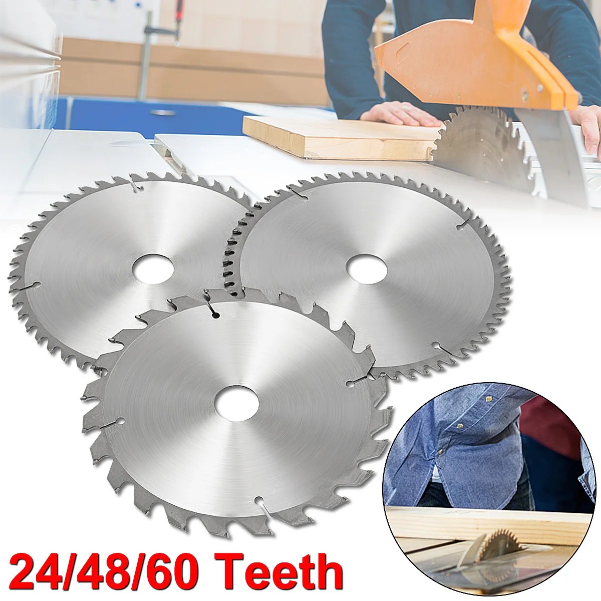 Drillpro 3 Pcs/set 210mm TCT 24/48/60T Circular Saw Blade For Home Decoration Purpose Wood/Thin Aluminum General Cutting
Drillpro 3 Pcs/set 210mm TCT 24/48/60T Circular Saw Blade For Home Decoration Purpose Wood/Thin Aluminum General Cutting