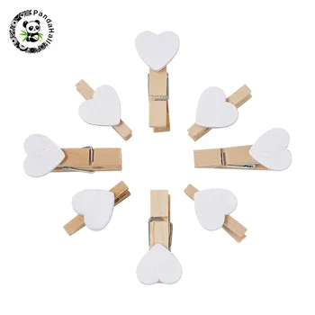 pandahall 1Set White Heart Shape Hemp Cord and Wooden Pegs Clips for DIY Jewelry Findings 30x18x10mm
pandahall 1Set White Heart Shape Hemp Cord and Wooden Pegs Clips for DIY Jewelry Findings 30x18x10mm