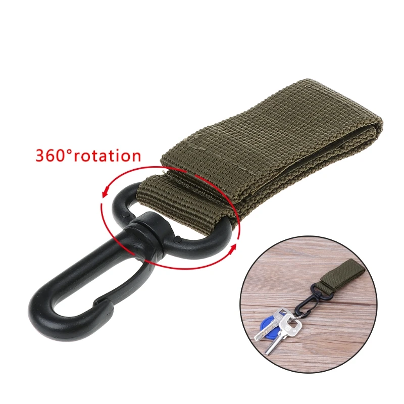 Useful Outdoor Tactical Nylon Webbing Hang Buckle Belt Hook Keychain Backpack Carabiner
Useful Outdoor Tactical Nylon Webbing Hang Buckle Belt Hook Keychain Backpack Carabiner