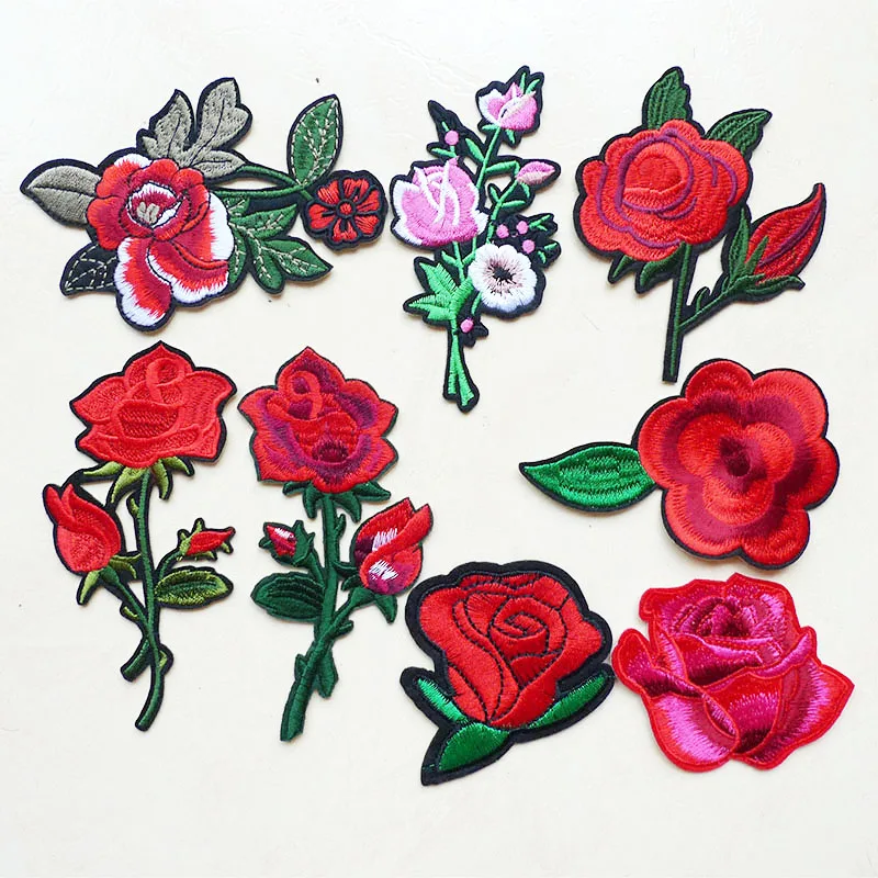 1 Pcs Hot Melt 3D Rose Flowers Embroidered Iron on Patches for Clothes Jeans DIY Stripes Garment Stickers Custom Applique Badges
1 Pcs Hot Melt 3D Rose Flowers Embroidered Iron on Patches for Clothes Jeans DIY Stripes Garment Stickers Custom Applique Badges