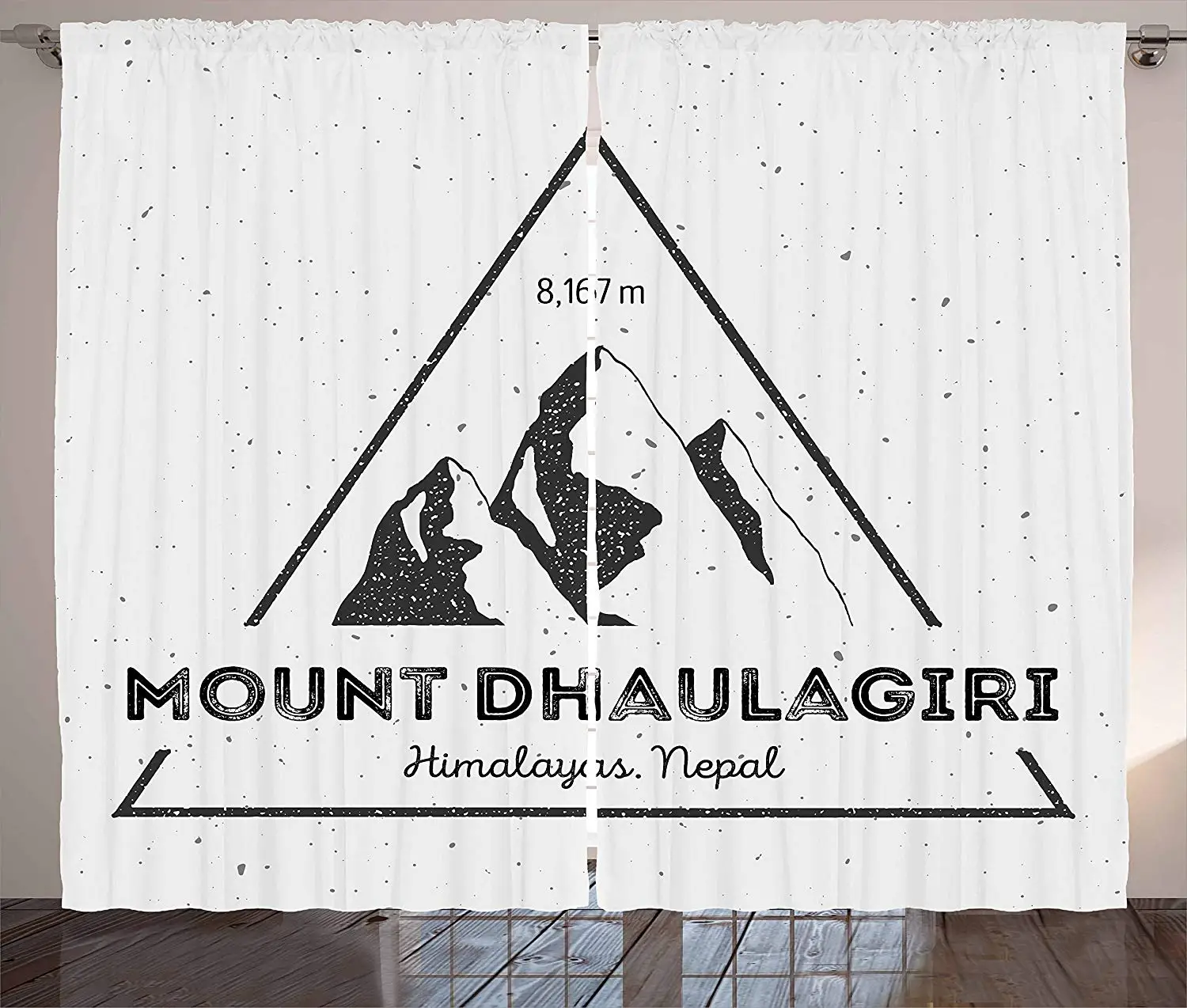 Nepal Curtains Dhaulagiri Mountain in Himalayas Climbing Tourism Themed Extreme Sports Image Living Room Bedroom Window Drapes
Nepal Curtains Dhaulagiri Mountain in Himalayas Climbing Tourism Themed Extreme Sports Image Living Room Bedroom Window Drapes