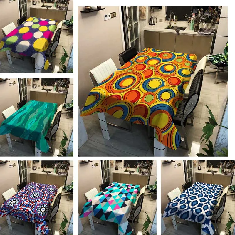 Polyester Fabric Waterproof Table Clothes American Style Coffee Table-cloth Table Cover Rectangle Square Tablecloth 8Size Mantel
Polyester Fabric Waterproof Table Clothes American Style Coffee Table-cloth Table Cover Rectangle Square Tablecloth 8Size Mantel