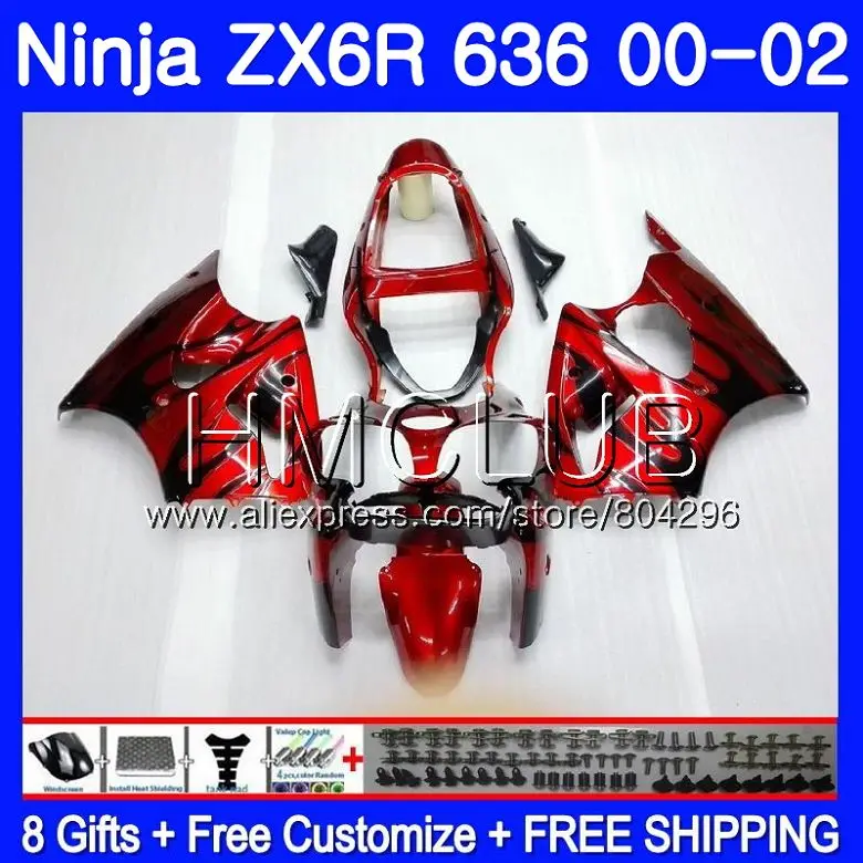 Bodys For KAWASAKI NINJA ZX 600 CC 6 R ZX636 ZX6R 00 01 02 19HM.6 Black flames ZX 636 ZX-6R ZX-636 ZX 6R 2000 2001 2002 Fairing
Bodys For KAWASAKI NINJA ZX 600 CC 6 R ZX636 ZX6R 00 01 02 19HM.6 Black flames ZX 636 ZX-6R ZX-636 ZX 6R 2000 2001 2002 Fairing