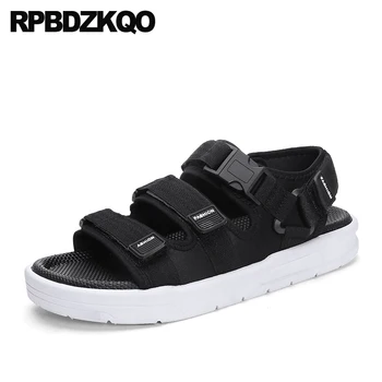 

gladiator sandals summer runway black plus size roman sport 2019 strap native 45 nice italian large mens mesh shoes famous brand