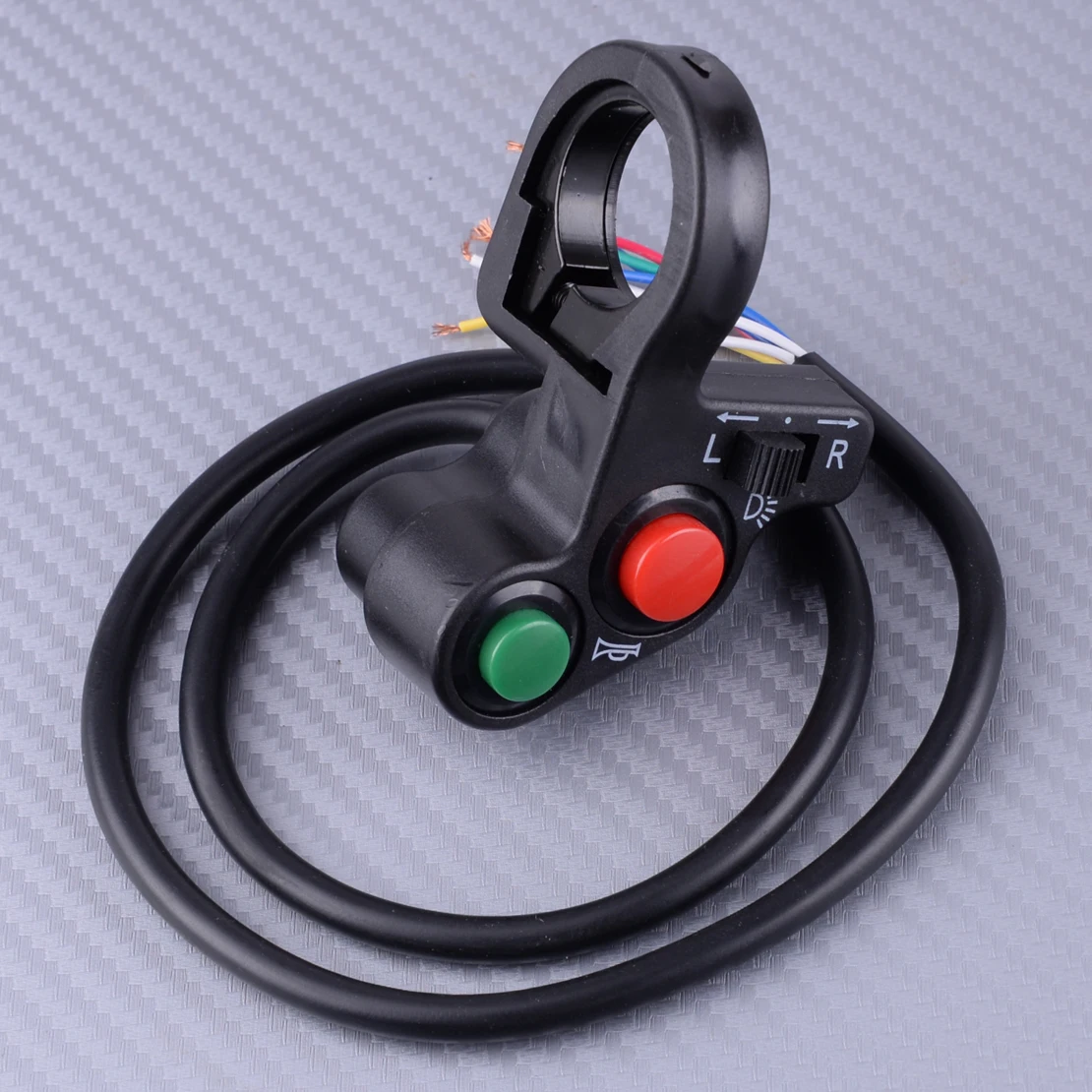 CITALL Y5 7/8" 22mm Motorcycle Horn Turn Signal Light Handlebar On Off Switch Controller For Scooter Dirt ATV Quad Bike Offroad
CITALL Y5 7/8" 22mm Motorcycle Horn Turn Signal Light Handlebar On Off Switch Controller For Scooter Dirt ATV Quad Bike Offroad
