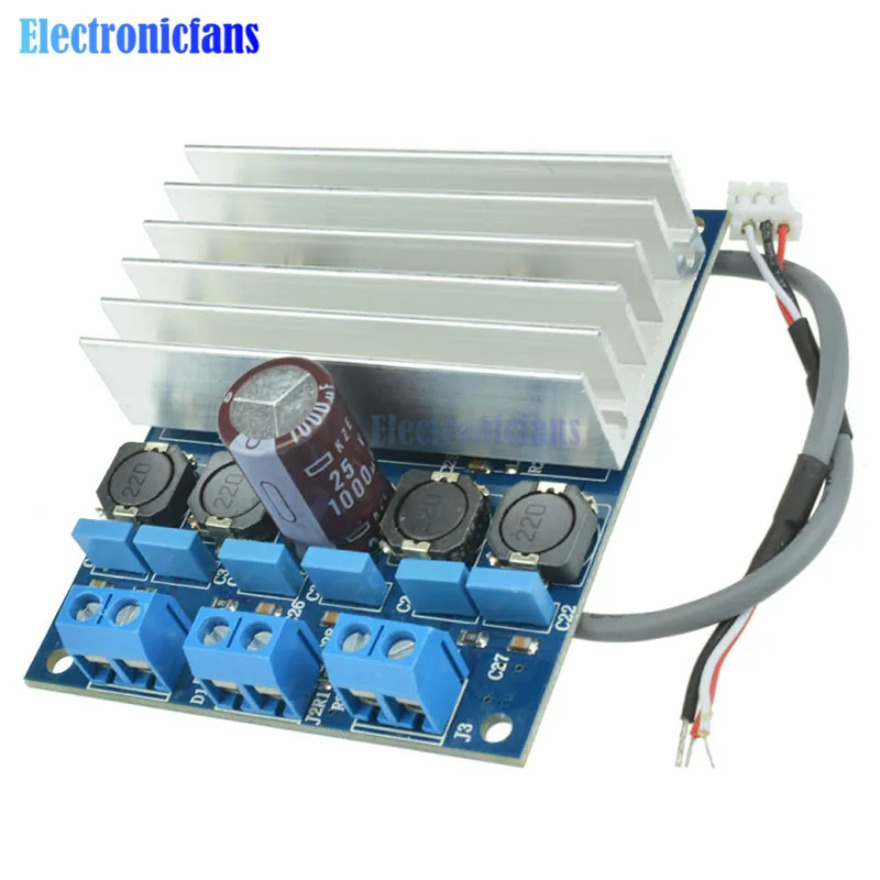 TDA7492 D Class High-Power Digital Amplifier Board 2x50W AMP Board with Radiator
TDA7492 D Class High-Power Digital Amplifier Board 2x50W AMP Board with Radiator