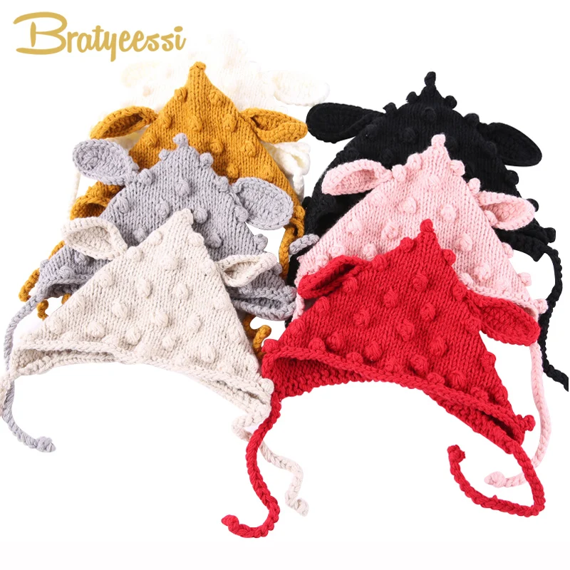Cartoon Baby Hat for Girls with Ears Knitted Baby Bonnet Enfant Multicolor Dot Winter Kids Cap Baby Boy Hat for Christmas 1 PC
Cartoon Baby Hat for Girls with Ears Knitted Baby Bonnet Enfant Multicolor Dot Winter Kids Cap Baby Boy Hat for Christmas 1 PC