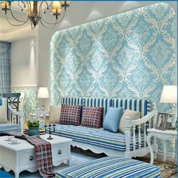wellyu papel pintado Wallpapers Living Room Bedroom Non - woven Wallpaper Continental Damascus Stereo behang tapety
wellyu papel pintado Wallpapers Living Room Bedroom Non - woven Wallpaper Continental Damascus Stereo behang tapety