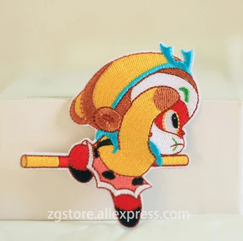 Embroidery Patches Classic Personality cartoon Monkey King Sun Wukong Iron on 7.5x5.5cm
Embroidery Patches Classic Personality cartoon Monkey King Sun Wukong Iron on 7.5x5.5cm