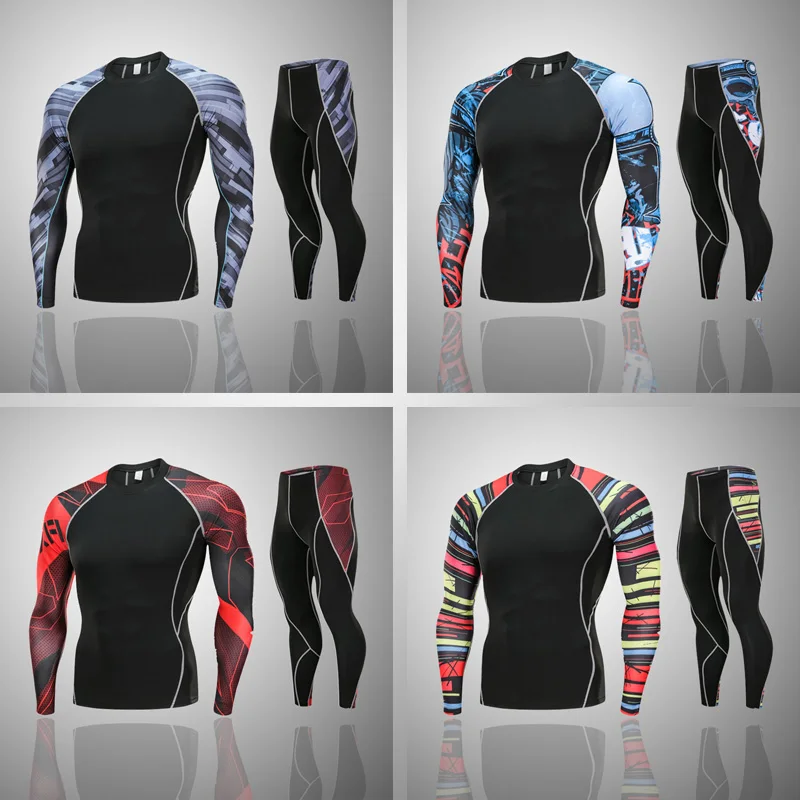 BEST NEW Mens MMA Compression Set Running Tights Workout Fitness Training Tracksuit Long Sleeves Shirts Sport Suit rashgard
BEST NEW Mens MMA Compression Set Running Tights Workout Fitness Training Tracksuit Long Sleeves Shirts Sport Suit rashgard