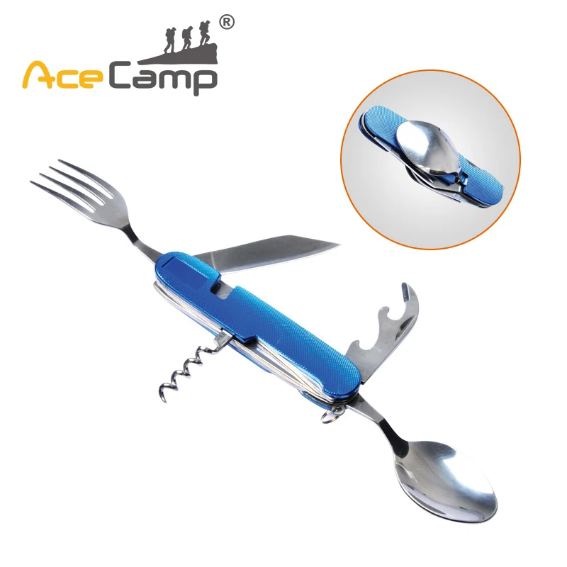 AceCamp Compact Detachable Cutlery Set Knife/Spoon/Fork/Bottle Opener Multi Function tools Cutlery Set Blue Free Shipping 2574
AceCamp Compact Detachable Cutlery Set Knife/Spoon/Fork/Bottle Opener Multi Function tools Cutlery Set Blue Free Shipping 2574