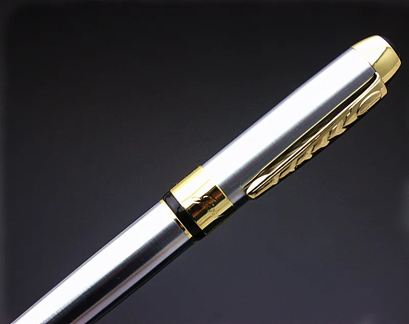 jinhao Brand 0.7 mm Metal Roller Ball Pen Luxury Ballpoint Pen for Business Writing Gift Office School Supplies Black Ink Refill
jinhao Brand 0.7 mm Metal Roller Ball Pen Luxury Ballpoint Pen for Business Writing Gift Office School Supplies Black Ink Refill