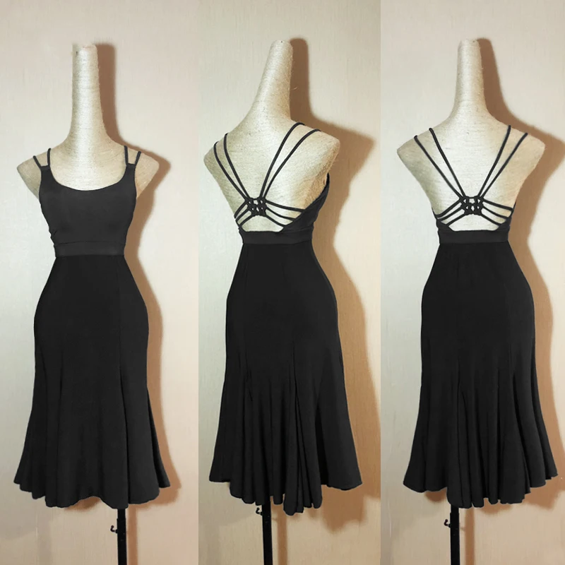 Latin Dance Dress Backless Suspenders Women Girls/Lady Cha Cha/Rumba/Samba/Tango Latin Dance Performance Wear L128 
Latin Dance Dress Backless Suspenders Women Girls/Lady Cha Cha/Rumba/Samba/Tango Latin Dance Performance Wear L128